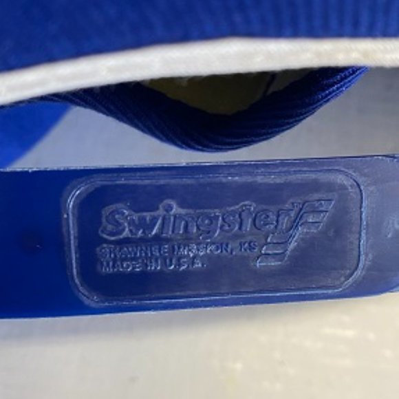 Vintage Goodyear Eagle Trucker Hat Cotton Hat adjustable Snap Back Cap Blue - Picture 8 of 8